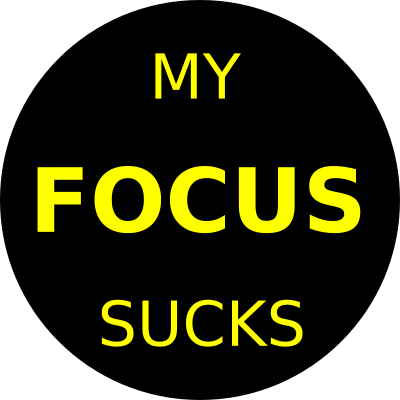 Focus Button clipart