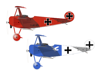 FOKKER DR 1 clipart