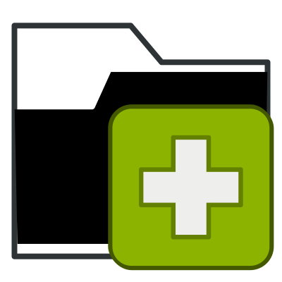 Folder Add clipart