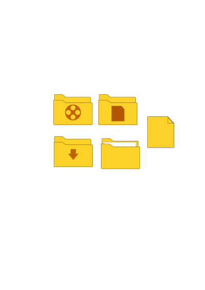 Folder Collection clipart