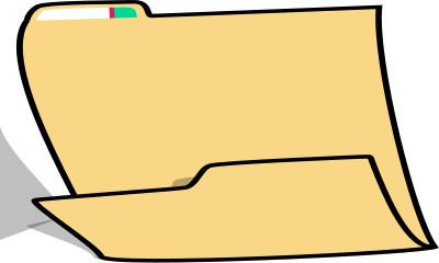 Folder (horizontal) clipart