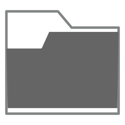 Folder orange semitransparent clipart