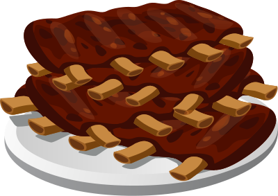 Food Abbasid Ribs clipart