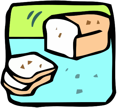 Food and drink icon - bread clipart