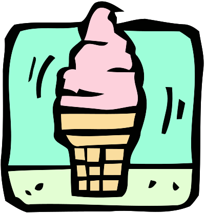 Food and drink icon - ice cream clipart