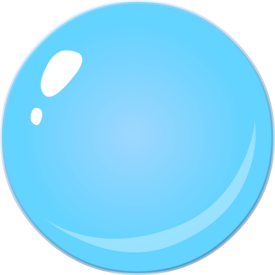 Food Blue Bubble clipart