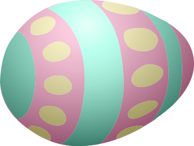 Food Egghunt Egg 1 clipart