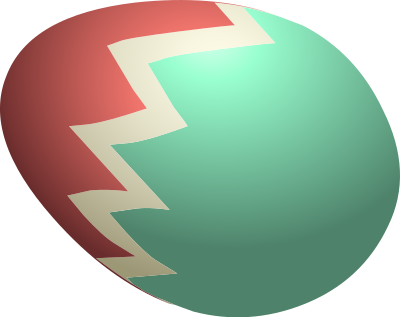 Food Egghunt Egg 2 clipart