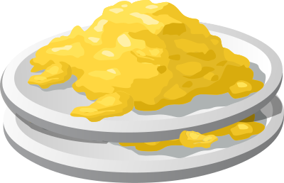 Food Eggy Scramble clipart