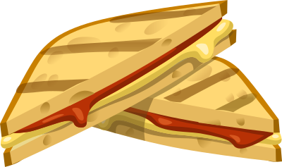 Food Expensive Grilled Cheese clipart