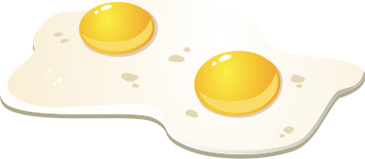 Food Fried Eggs clipart
