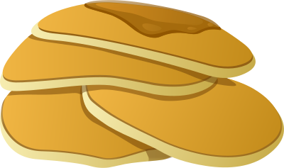 Food Gammas Pancakes clipart