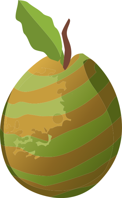 Food Guava Striped clipart