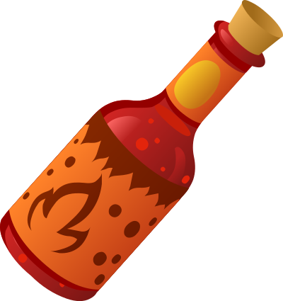Food Hot N Fizzy Sauce clipart