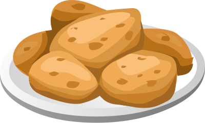 Food Hot Potatoes clipart