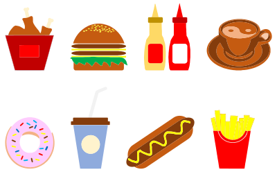 Food Icons clipart