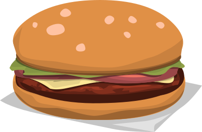 Food Maburger Royale clipart