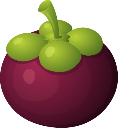 Food Mangosteen clipart