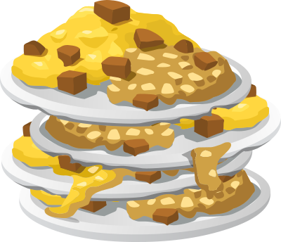 Food Messy Fry Up clipart