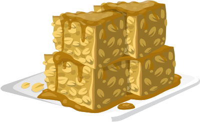 Food Oaty Cake clipart