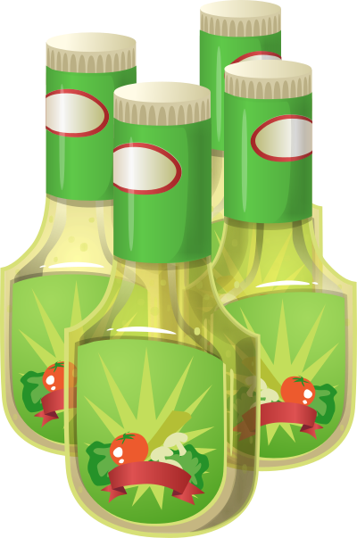 Food Oily Dressing clipart