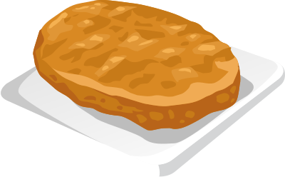 Food Potato Patty clipart