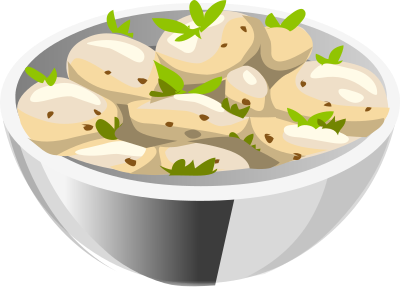 Food Precious Potato Salad clipart