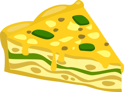Food Scrumptious Frittata clipart