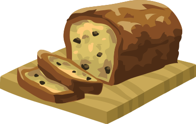 Food Swank Zucchini Loaf clipart