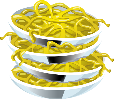 Food Tangy Noodles clipart