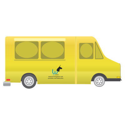 Food truck clipart