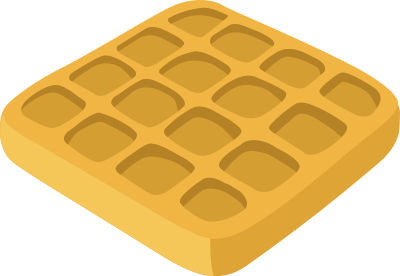 Food Waffles clipart