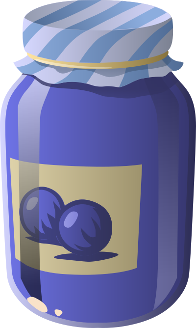 Food Whortleberry Jelly clipart