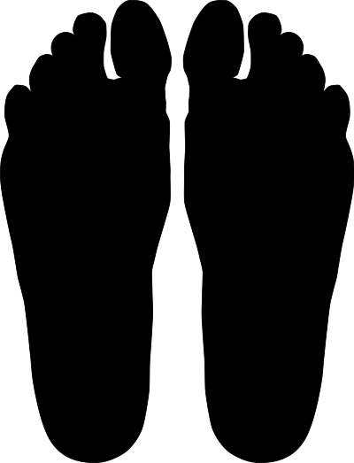Foot clipart