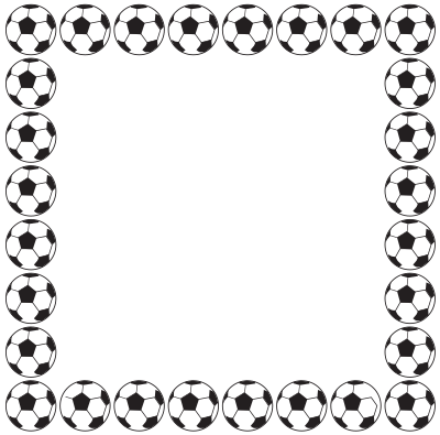 Football Border clipart