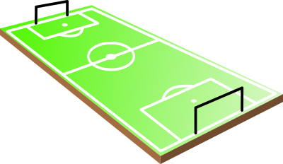 Football field clipart