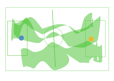 Football field clipart