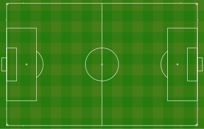 Football pitch clipart