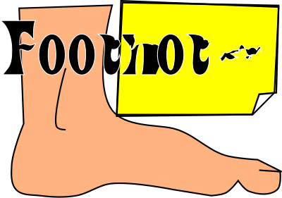 Footnote clipart