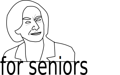 For seniors clipart