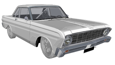 Ford Falcon clipart