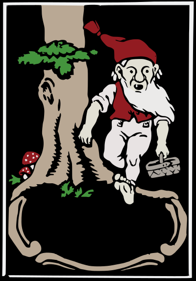 Forest Elf Frame clipart