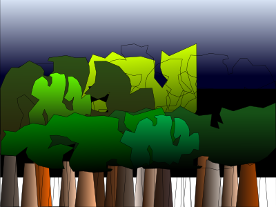 Forest.two clipart