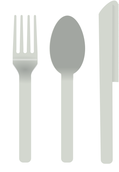 Fork and spoon clipart