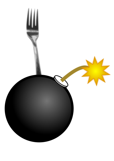Fork bomb clipart