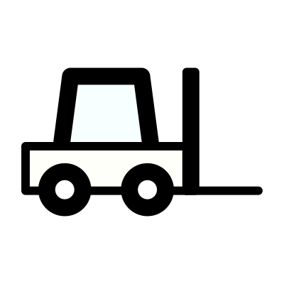 Forklift icon clipart