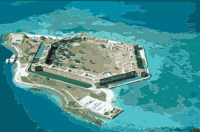 Fort-Jefferson Dry-Tortugas clipart
