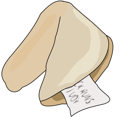 Fortune Cookie clipart