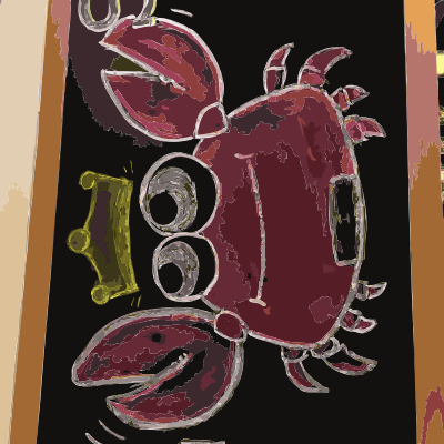 Found king crab clipart