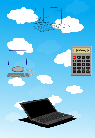 Four elements clipart